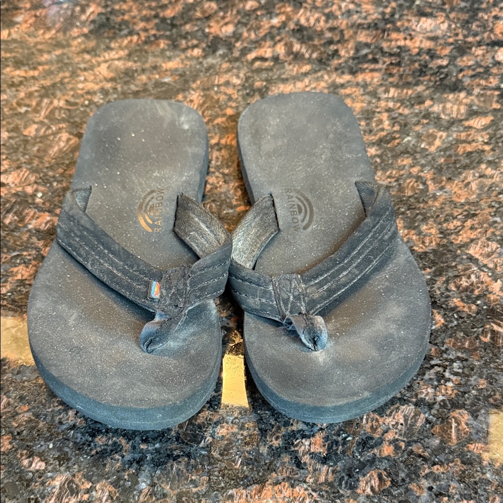 Rainbow Charcoal Sandals